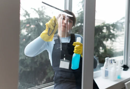 Nettoyage de vitres intérieures et extérieures à Junhac